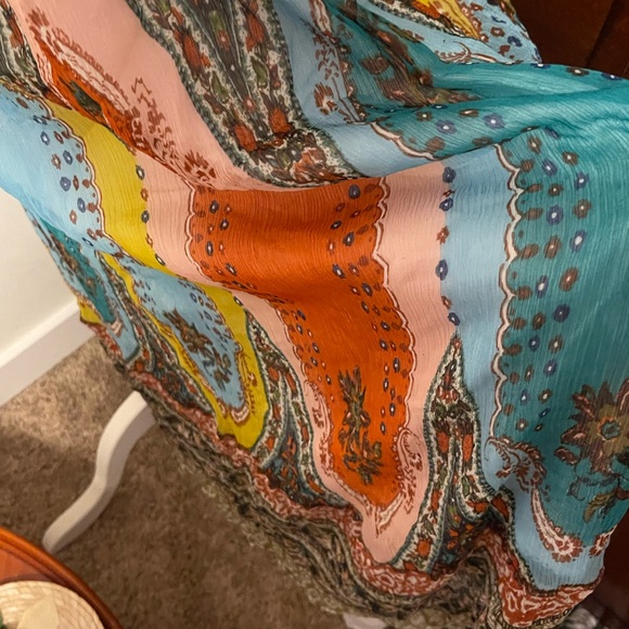 Anthropologie Floral Maxi Dress in Multicolor - Picture 5 of 6